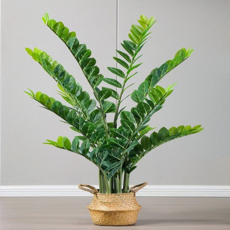 Dracaena Marginata - Kunstmatige grote Banyan-tak groene plant vals
