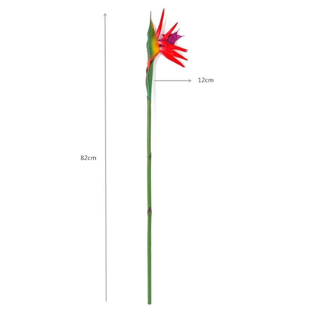 Bird Paradise Strelitzia - Nieuwe lange steel kunstmatige paradijsvogel decoratieve