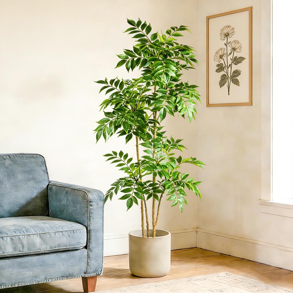 76-140cm Kunstmatige Rubberboo - Dracaena Marginata recensie en prijs