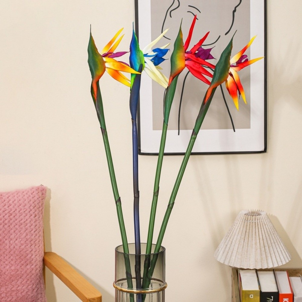 Nieuwe lange steel kunstmatige - Bird Paradise Strelitzia recensie en prijs